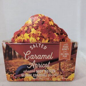 Bath & Body Works Salted Caramel Apricot Whipped Body Butter NEW 185g 6.5oz Hone